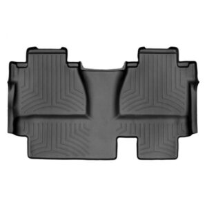 Задние коврики Toyota Tundra 2014-19 Double Cab без ящика с бортом, черные WeatherTech 440939