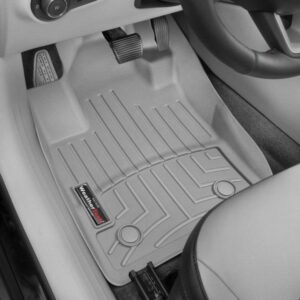 Передние коврики Jeep Compass 2018- с бортом, серые WeatherTech 4612051