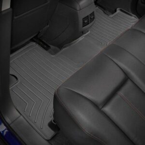 Задние коврики Ford Edge 2006-15 с бортом, черные, эл. cидения WeatherTech 441102