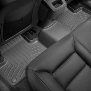 Задние коврики Volvo XC60 2018-19 с бортом, черные WeatherTech 4412532
