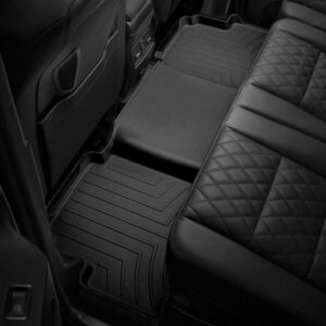 Задние коврики Toyota LC 80 1991-97 с бортом, черные WeatherTech 445332