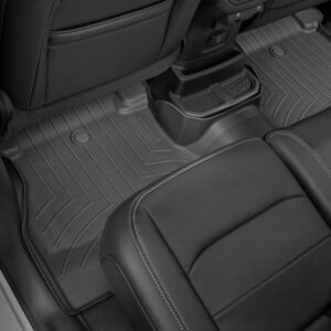 Задние коврики Jeep Wrangler 2018- с бортом, черные WeatherTech 4413132