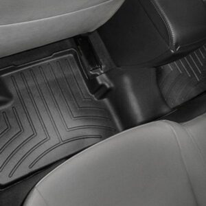 Задние коврики Mazda 3 2008-13 с бортом, черные WeatherTech 442402