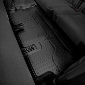 Задние коврики Mercedes GLE167 2019- с бортом, черные, 3 ряд WeatherTech 4415333