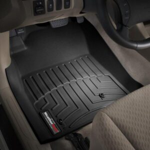 Передние коврики Toyota Tacoma 2005-15 с бортом, черные WeatherTech 441781