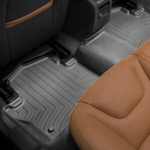 Задние коврики Volvo S60 2011-18 с бортом, черные WeatherTech 442344