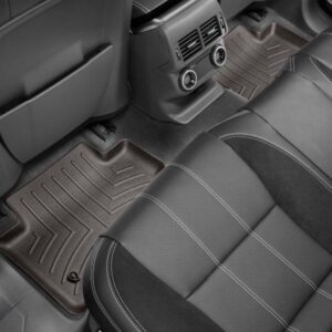 Задние коврики Jaguar F-Pace 2016-/Range Rover Velar 2017- с бортом, какао WeatherTech 479632