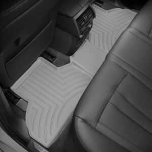 Задние коврики BMW X5/X6 2014-18 с бортом, серые WeatherTech 465592