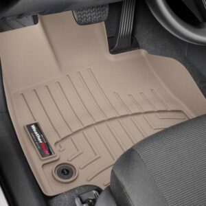 Передние коврики Toyota RAV4 2019-/Venza 2021- с бортом, бежевые WeatherTech 4515161