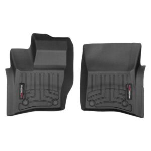 Передние коврики Land Rover Defender 2020- с бортом, черные WeatherTech 4416291