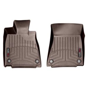 Передние коврики Lexus GS 2012-19 RWD с бортом, какао WeatherTech 476331