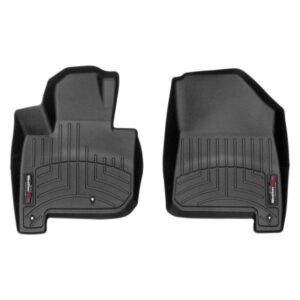 Передние коврики KIA Soul 2015-19 electro с бортом, черные WeatherTech 4411161