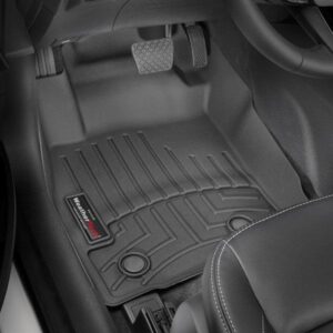 Передние коврики Peugeot 3008/5008/Opel Grandland 2018- с бортом, черные WeatherTech 4412541