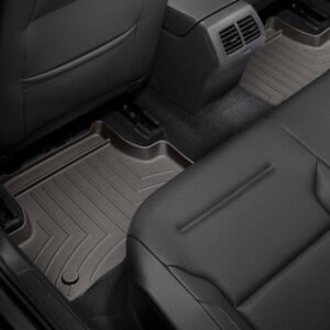 Задние коврики Volkswagen Golf 7/Audi A3 2013- с бортом, какао WeatherTech 474962