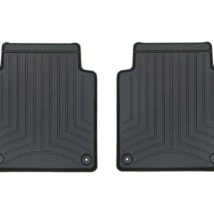 Задние коврики Audi A8 2017- с бортом, черные WeatherTech 4413502