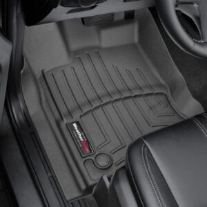 Передние коврики Ford Ranger 2019- USA с бортом, черные WeatherTech 4415181