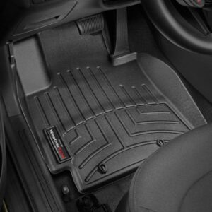 Передние коврики KIA Soul 2015-19 с бортом, черные WeatherTech 446011