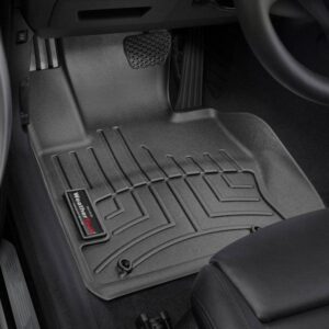 Передние коврики BMW 2 2014-19 Xdrive с бортом, черные WeatherTech 448251