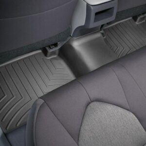 Задние коврики Toyota Camry 2017- Hybrid с бортом, черные WeatherTech 4412303