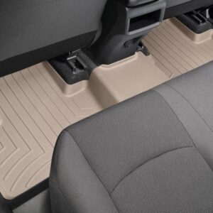 Задние коврики Toyota RAV4 2019- с бортом, бежевые WeatherTech 4515162