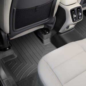 Задние коврики Volvo XC40 2018- с бортом, черные WeatherTech 4414192