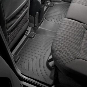 Задние коврики Toyota 4Runner 2003-09 с бортом, черные WeatherTech 440112