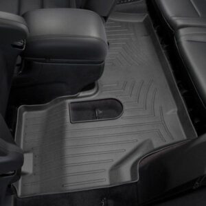 Задние коврики Dodge Durango 2011- с бортом, черные, 3 ряд , 6 мест WeatherTech 443245