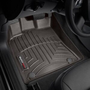 Передние коврики Audi Q5 2009-17/Porsche Macan 2014- с бортом, какао WeatherTech 472301