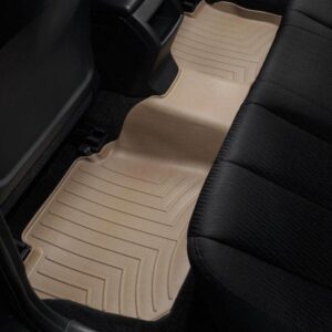 Задние коврики Subaru Outback/Legacy 2009-15 с бортом, бежевые WeatherTech 452592