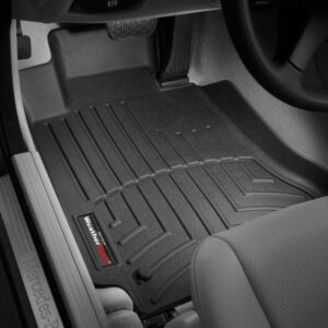 Передние коврики Mercedes C204 2008-14 с бортом, черные WeatherTech 441611