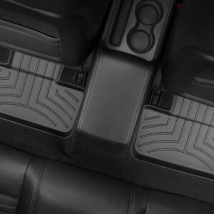Задние коврики Dodge Challenger 2011- с бортом, черные WeatherTech 443862