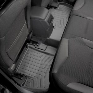 Задние коврики Citroen C4/DS4 2010-17 с бортом, черные WeatherTech 444312