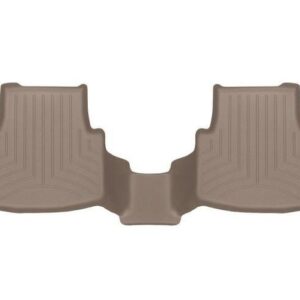 Задние коврики Volkswagen Passat 2014- с бортом, бежевые WeatherTech 4510022