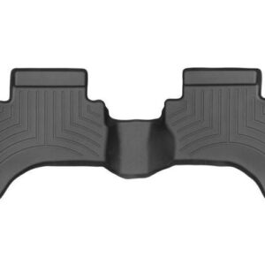 Задние коврики Mitsubishi L200 2016- с бортом, черные WeatherTech 448792