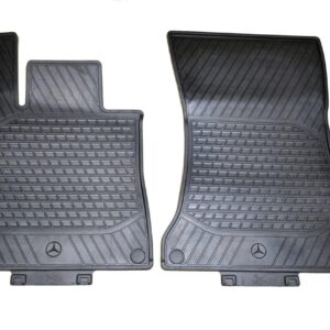 Оригинальные коврики Mercedes W222 S 13-,резиновые передние 2 шт