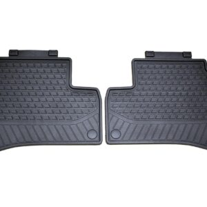 Оригинальные коврики Mercedes W222 S 13-,резиновые задние 2 шт