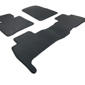 EVA Коврики Toyota Land Cruiser 200/Lexus LX 570 (2007-2012) 5 мест чёрные 3шт (Тойота ленд крузер)