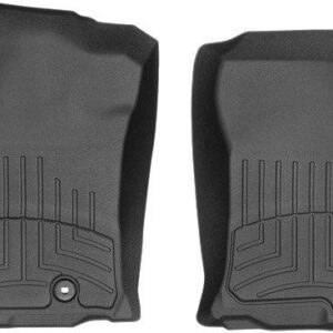 Коврики Toyota Prado 150/Lexus GX 460 2019- с бортом, черные, передние Weathertech, 4415461