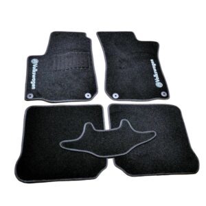 Ворсовые коврики Volkswagen Bora (1998-2005) / Golf IV (1997-2003) /Чёрные, кт. 5шт BLCCR1657