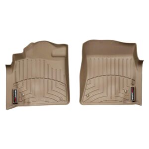Передние коврики Toyota Land Cruiser 200 2008-12 LX 570 с бортом бежевые 451571 WeatherTech