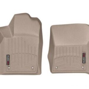Передние коврики Jeep Grand Cherokee 2011- Diesel с бортом бежевые ЕВРОПА 454441 WeatherTech