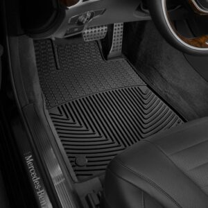 Передние коврики Mercedes S W222 2013- черные W351 WeatherTech