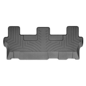 Передние коврики Toyota Sequoia 2007-12 с бортом 3 ряд черные лавочка 440936 WeatherTech