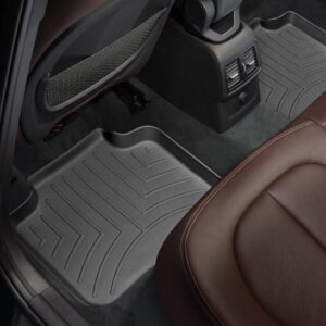 Задние коврики BMW X1 2015- 2WD с бортом черные 447482 WeatherTech