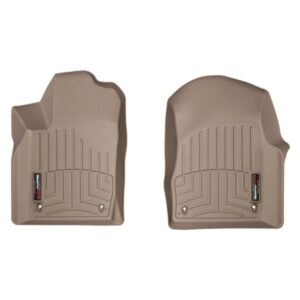 Передние коврики Jeep Grand Cherokee 2013- с бортом бежевые 454851 WeatherTech