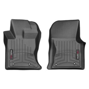 Передние коврики Jaguar F Pace 2016- с бортом черные 449631 WeatherTech