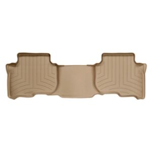 Задние коврики Land Rover Discovery 2005-12 с бортом бежевые LR34 450462 WeatherTech