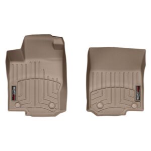 Передние коврики Mercedes GL/ML 2012- с бортом бежевые 454011 WeatherTech