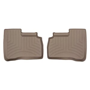 Задние коврики Mercedes S W221 2007- с бортом бежевые Short 452523 WeatherTech
