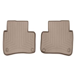 Задние коврики Mercedes S W222 2013- с бортом бежевые 455712 WeatherTech